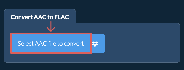 Convert AAC to FLAC
