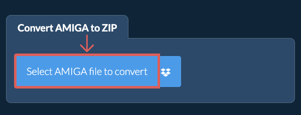 Convert AMIGA to ZIP