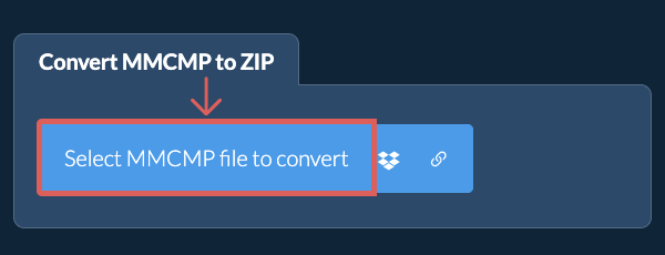 Convert MMCMP to ZIP