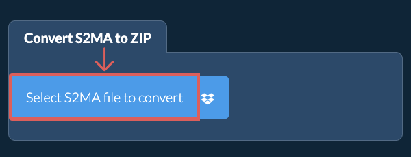 Convert S2MA to ZIP
