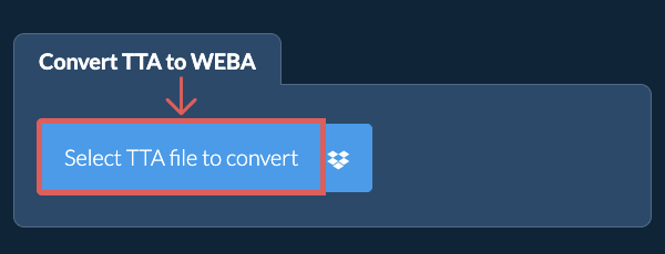 Convert TTA to WEBA