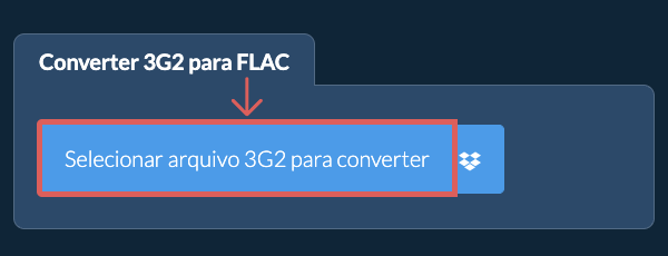 Converter 3G2 para FLAC
