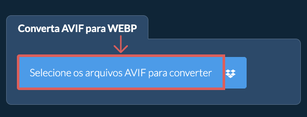 Converta AVIF para WEBP