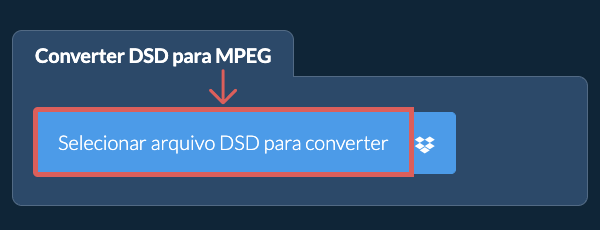 Converter DSD para MPEG