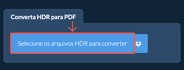 Converta HDR para PDF