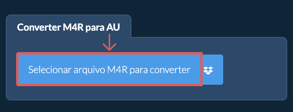 Converter M4R para AU