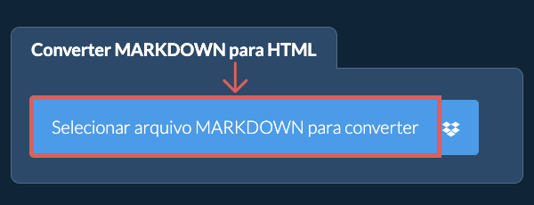 Converter MARKDOWN para HTML