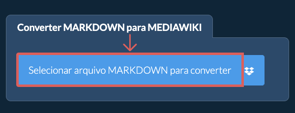 Converter MARKDOWN para MEDIAWIKI