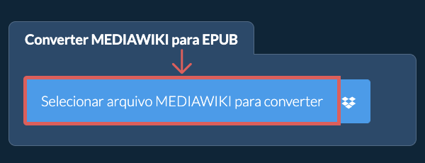 Converter MEDIAWIKI para EPUB