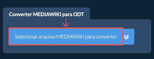 Converter MEDIAWIKI para ODT