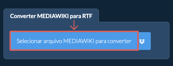 Converter MEDIAWIKI para RTF