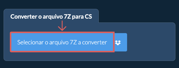 Converter o arquivo 7Z para CS