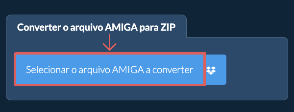 Converter o arquivo AMIGA para ZIP