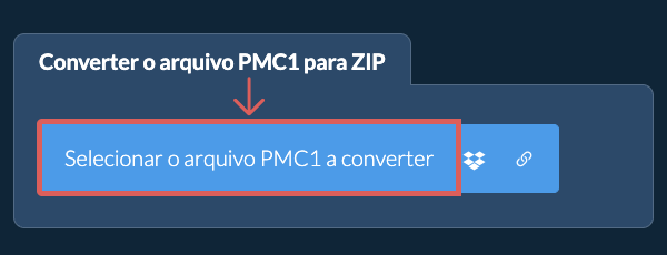 Converter o arquivo PMC1 para ZIP