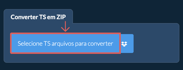 Converter TS em ZIP