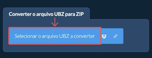 Converter o arquivo UBZ para ZIP