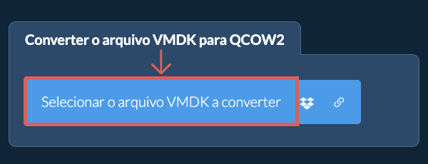 Converter o arquivo VMDK para QCOW2