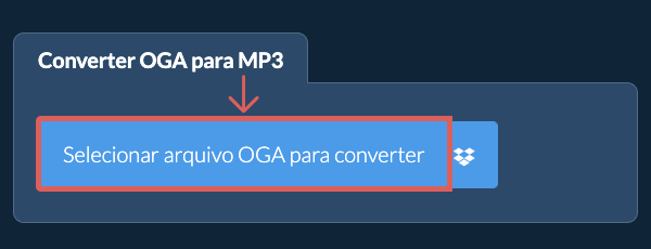 Converter OGA para MP3