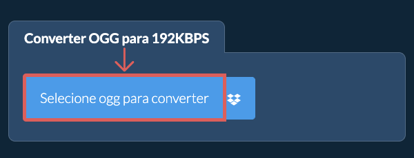 Converter ogg para 192kbps