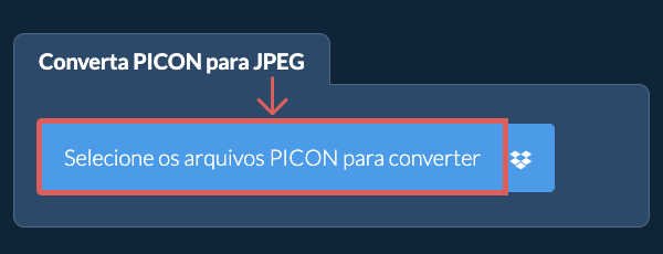 Converta PICON para JPEG