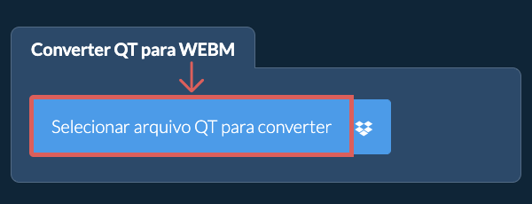Converter QT para WEBM