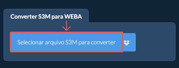 Converter S3M para WEBA