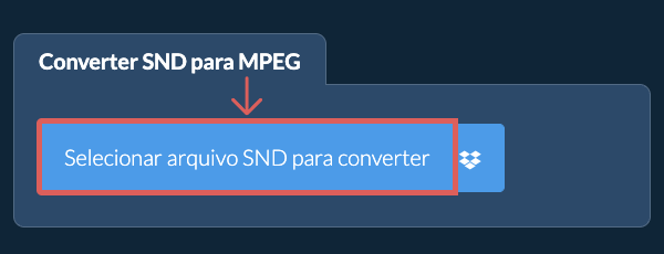 Converter SND para MPEG