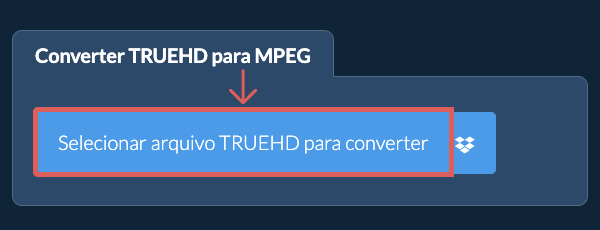 Converter TRUEHD para MPEG