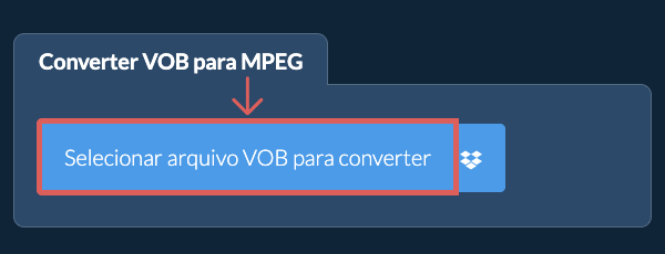 Converter VOB para MPEG