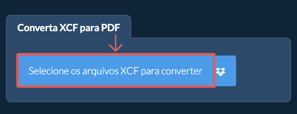 Converta XCF para PDF