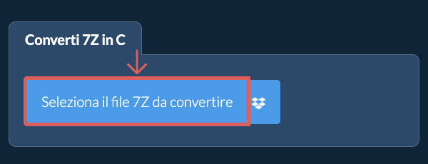 Converti 7Z in C