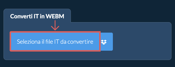 Converti IT in WEBM