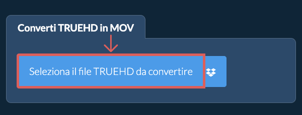 Converti TRUEHD in MOV