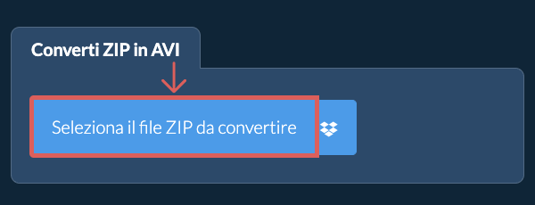 Converti ZIP in AVI