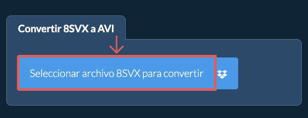 Convertir 8SVX a AVI