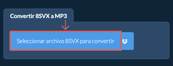 Convertir 8SVX a MP3