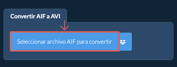 Convertir AIF a AVI