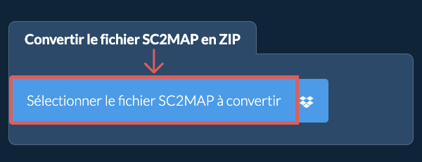 Convertir le fichier SC2MAP en ZIP