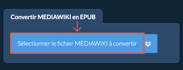 Convertir MEDIAWIKI en EPUB