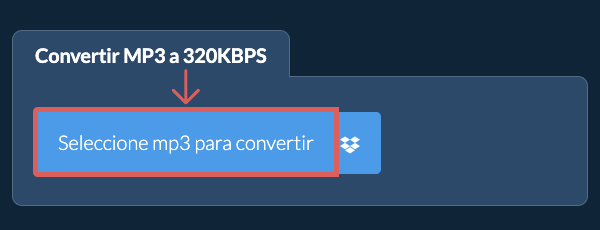 Convertir mp3 a 320kbps