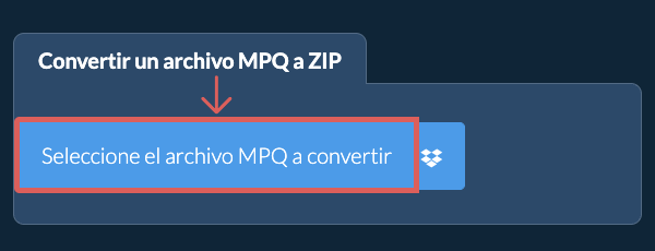 Convertir un archivo MPQ a ZIP