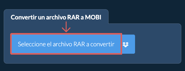 Convertir un archivo RAR a MOBI