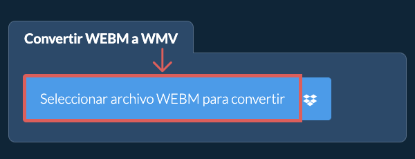 Convertir WEBM a WMV