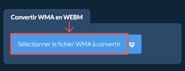 Convertir WMA en WEBM