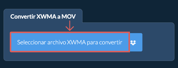 Convertir XWMA a MOV