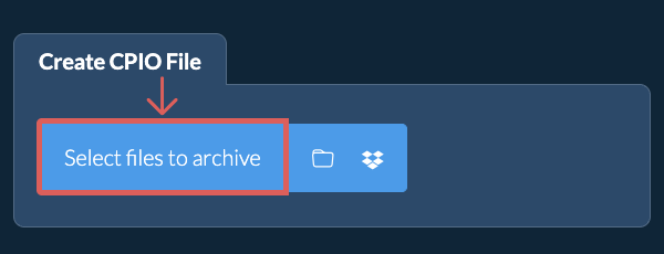 1. Create CPIO File