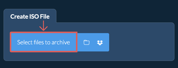 1. Create ISO File