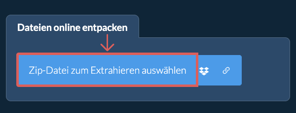 Dateien online entpacken