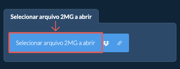 Selecionar arquivo 2MG a abrir
