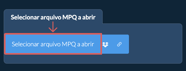 Selecionar arquivo MPQ a abrir